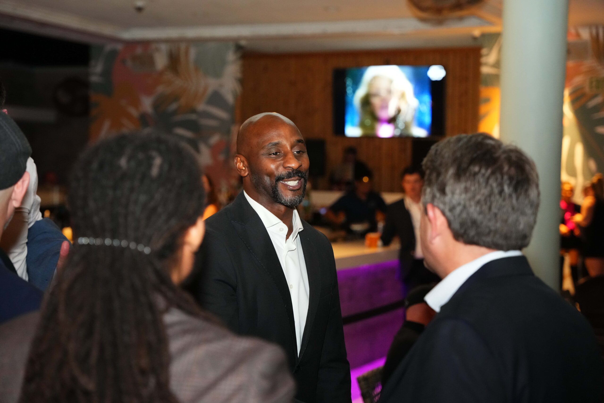 HOLLYWOOD, FLORIDA - NOVEMBER 14: Days 2 social event at Sunset Bar Fort Lauderdale on November 14, 2024 in Hollywood, Florida. (Photo by Rich Storry/Getty Images for Soccerex)